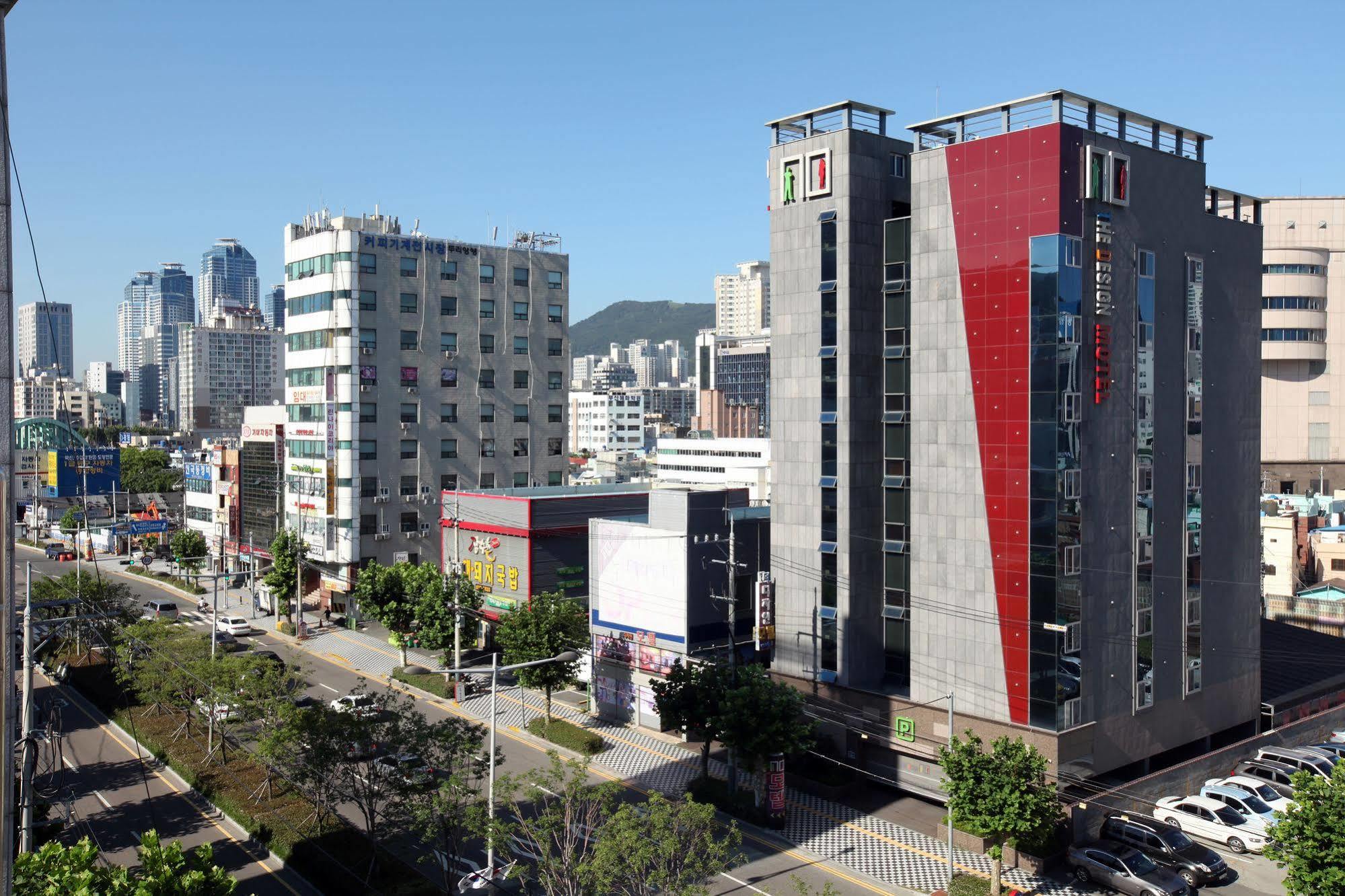 The Design Motel Busan Bagian luar foto